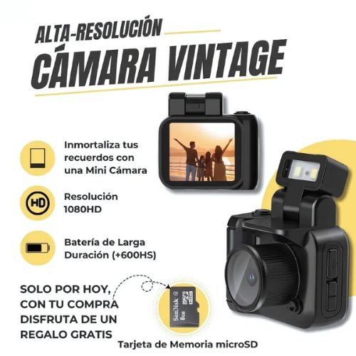 Mini Pic™ Cámara Retro